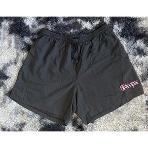 Vintage Champion Embroidered Logo Shorts